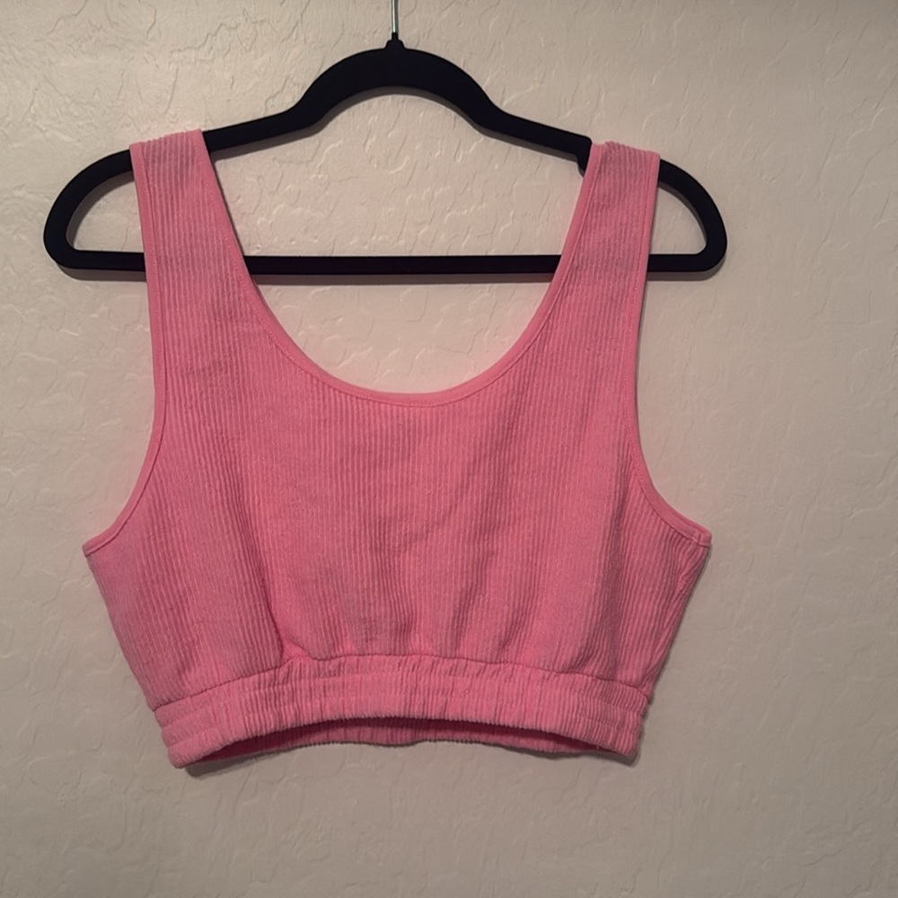 Sanrio Hello Kitty Pink Graphic Crop Top and Shorts - Picture 5 of 11